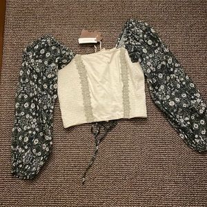 Anthropologie Moss Shabby Chic Shirt.